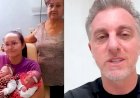Mãe de trigêmeos, de MS, tem ajuda do Luciano Huck após ‘sumiço’ do pai das crianças