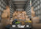 Carga de produtos alimentícios, avaliada em mais de R$ 20 mil, é recuperada pela PM