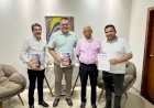 Prefeito de Dourados apresenta relatório de transição ao bispo diocesano