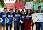 Vereador Landmark se une a estudantes em protesto contra cortes no programa Pé-de-Meia