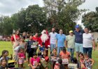 Rotary Água Boa faz ação de fim de ano na Aldeia Jaguapiru Evento aconteceu na Associação Assind Guateka com diversas atividades