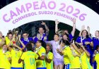 Brasil é campeão do Sul-Americano sub-20 feminino