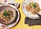 Arroz carreteiro com carne seca