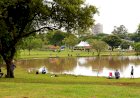 Primeiro dia da 2ª Festa da Páscoa tem pesca, venda de pescado e torneio