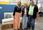 Com quase R$ 2 milhões investidos na educação, Lia Nogueira amplia climatização de escola em Dourados