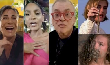 Walcyr Carrasco, Bárbara Reis e Glória Pires falam sobre cena de Marimar em Terra e Paixão