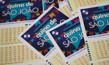Caixa abre apostas da Quina de São João e prêmio estimado é de R$ 180 milhões