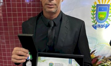 Investigador de Dourados é homenageado pela Assembleia Legislativa de MS
