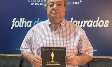 Diretor da Folha de Dourados receberá o Troféu Reinaldo Azambuja, em Campo Grande