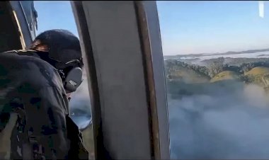 PM encontra helicóptero desaparecido há 12 dias com 4 passageiros