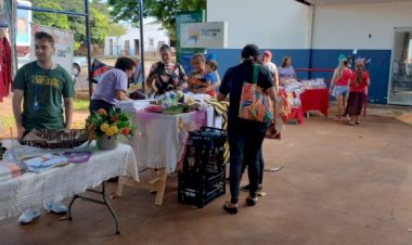 Prefeitura apoia Feira do Artesanato do grupo Tecendo Arte e Saúde