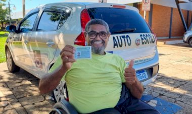 Habilitado pelo CNH MS Social, José agora sonha com carro adaptado para ter liberdade completa