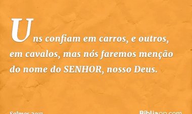 Salmo do dia