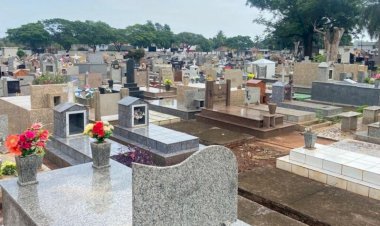 Confira horário de funcionamento no Cemitério Municipal neste feriado de Dia de Finados