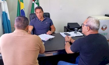 Prefeito recebe demandas do Sindicato dos Servidores Públicos Municipais
