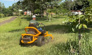 Governo de Naviraí determina imediata manutenção geral do Parque Sucupira