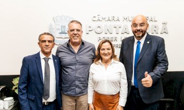 Anny Espínola e Vanderlei Avelino retornam à Câmara Municipal de Ponta Porã