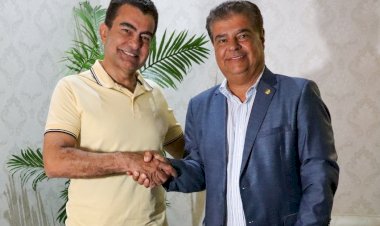 Marçal se reúne com Nelsinho Trad para discutir projetos de infraestrutura