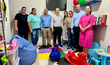 Prefeitura de Nova Alvorada do Sul inaugura brinquedoteca para crianças acolhidas na Casa Lar