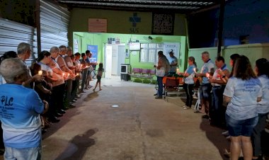 Pastoral familiar de Caarapó visita hospital e faz orações pelos enfermos