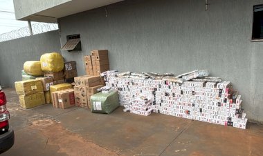 Polícia desmantela entreposto de contrabando em Nova Alvorada do Sul