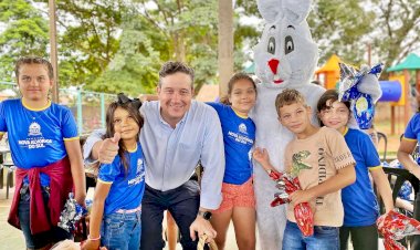 Prefeito Paleari anuncia entrega de 4,5 mil ovos de Páscoa para alunos de Nova Alvorada do Sul na próxima semana