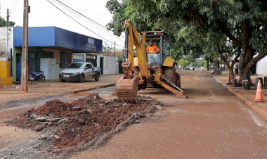 Prefeitura aproveita trégua da chuva para acelerar serviços de tapa-buraco