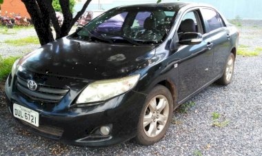 Leilão do Detran-MS tem Corolla com lance inicial de pouco mais de R$ 10 mil