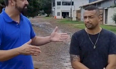 Flávio Cabo Almi exige ações concretas no Girassóis: “Não basta passar a patrola”