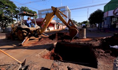 Prefeitura inicia terceira etapa de obra contra alagamentos no Parque Alvorada
