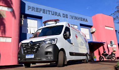Prefeito de Ivinhema agradeceu ambulância enviada ao município