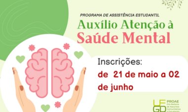 UFGD abre inscrições para Auxílio Atenção à Saúde Mental, com apoio financeiro para estudantes