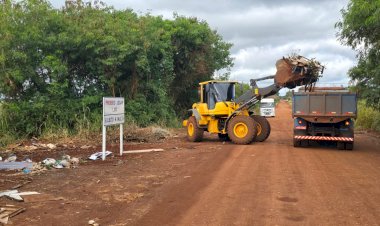 Prefeitura tenta acabar com lixão clandestino, mas entulhos já poluem local limpo há 10 dias