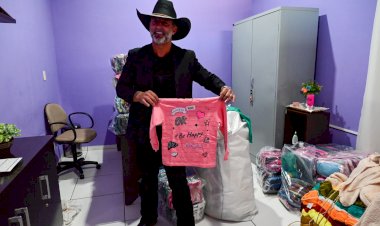 Prefeito Juliano Ferro e primeira Dama Samara farão distribuição de cobertores e moletons