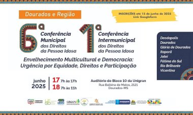 Dourados sedia conferências sobre direitos da pessoa idosa com participação regional