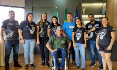 Alex Cadeirante e Marçal Filho se reúnem com representantes dos moto-clubes Lokas MC e Insanos MC