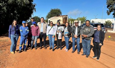 Prefeitura realiza grande mutirão de limpeza e serviços no Distrito de Pana em Nova Alvorada do Sul