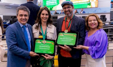 Landmark homenageia Luza Basso e Ariel Ortiz, defensores do meio ambiente em Campo Grande