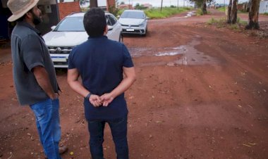 Papy busca meios para viabilizar asfalto no Riviera Park e outros bairros da Capital