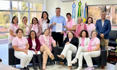 Prefeito Paleari renova convênio com a Rede Feminina de Combate ao Câncer para fortalecer ações em Nova Alvorada do Sul