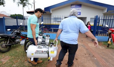 Prefeitura equipa Posto de Saúde do Parque do Lago II com compressor odontológico