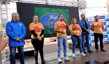 Na premiação da Meia Maratona do Fogo, Marçal destaca ações e reforça o esporte