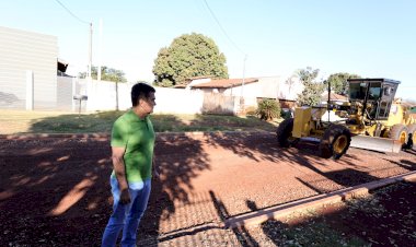 Prefeitura leva asfalto e acessibilidade para entorno do Posto de Saúde do Altos do Indaiá