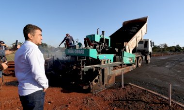 Duplicação da Aziz Rasselen avança e já muda cenário próximo ao Parque Antenor Martins