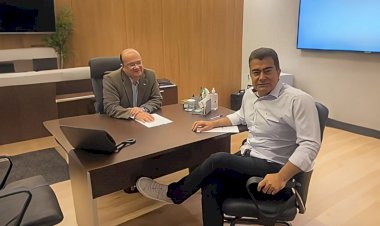 Prefeito se reúne com governador para cobrar aumento de repasses para o Hospital da Vida