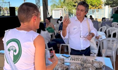 Mercado Escola transforma a realidade da agricultura familiar e aproxima produtores dos consumidores, destaca Landmark