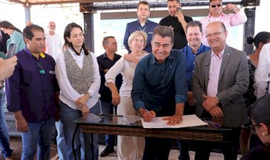 Prefeitura assina ordem de serviço para construção de 198 moradias populares