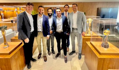Delegação de MS cumpre agenda na CBF para colocar o estado no radar da elite do futebol