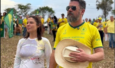Sem anistia ampla total e irrestrita, eleições de 2026 serão um teatro, destaca Marcos Pollon durante manifestação