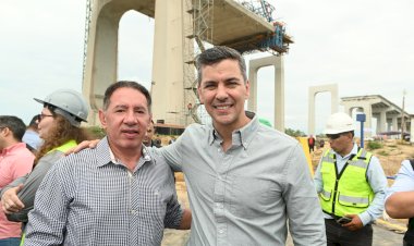 Rota Bioceânica: Gerson acompanha comitiva de MS em visita técnica às obras de ponte no Paraguai